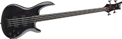 Dean Edge 4 Fretless Bass, Trans Black