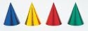 Prismatic Party Hats (Pack of 8)