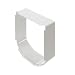 SureFlap Microchip Cat Flap Tunnel Extender in White