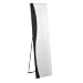 Adesso WK2445-01 Wave Storage Mirror, Black Finish