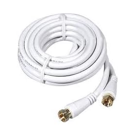 AudioSource RG215AS 50 Feet 15.2M coaxial Cable Oxygen Free Copper, Gold Plated RF Connectors by 