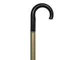 Crook Handle, Walnut Stained Beech Wood, Umbrella Cane