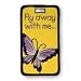 Finders Key Purse Fly away with me... Luggage Tag