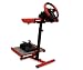 Speedblack Electronic Steering Wheel and Pedals Universal Stand System (Racing Flight Sim Simulator - Vista, XP, Xbox360 PS2 PS3 and MORE Compatible) Red/Black
