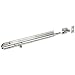 Stainless Steel 304 Barrel Bolt, Satin Finish, Non Locking, 9-29/64" Bolt Plate Length, 19/32" Throw Plate Length (Pack of 1)
