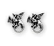 Whitby Wyrm (stud; pair) - Alchemy Gothic Earrings