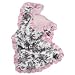 Minky Paradise Toile Pink Stroller Blanket