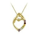 18" Heart Pendant Necklace