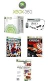 Xbox 360 Premium Console with 8 Fun Games