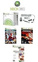 Xbox 360 Premium Console with 8 Fun Games