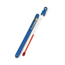 Taylor Delrin Plastic Non-Refillable Thermometer, with Pocket Case and Permacolor Filled, 0 to 220 Degree F