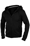 Hanes Tagless® Organic Cotton Hooded Full Zip Sweatshirt Hoodie Jacket S-XXXL