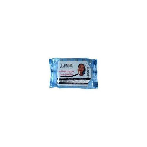  Jean Pierre Cosmetics - Lingettes démaquillantes de remplacement - Pour les yeux et le fond de teint - 30/paquet (3 paquets)