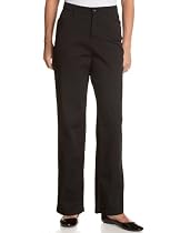 Lee Jeans Women's Missy Plain Front Pant with Stretch