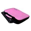 Acer Aspire One 8.9" Mini-Notebook CaseCrown Premium Double Memory Foam Laptop Case and TSA Approved Combination Lock (Nylon Pink)