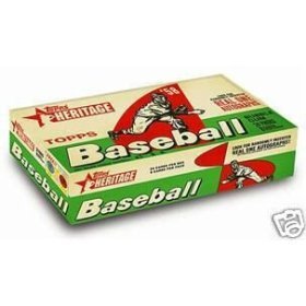 <b>2007 Topps Heritage Baseball Cards Hobby Box (24 packs/box, 8 cards/pack)- IN STOCK</b>