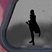 Final Fantasy XIII Black Sticker Decal Lightning Cosplay Wall Black Sticker Decal
