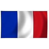 France Flag 3ft x 5ft Superknit Polyester