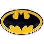 BATMAN BLACK AND YELLOW ORIGINAL BELT BUCKLE WITH BONUS BELT