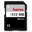 Hama SecureDigital Speicherkarte 512MB (original Handelsverpackung)