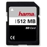 Hama SecureDigital Speicherkarte 512MB (original Handelsverpackung)