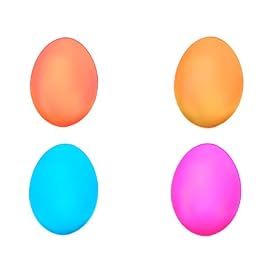 PK Green Egg Shaped LED Mood Light Colour Changing Lamp