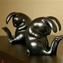 Rabbit Bookends Pair - NOW 20% Off