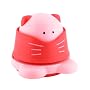 Made By Humans, Eco Staple Free Stapler Animal Shapes, Desktop Stapler, Cat, Pink (560)