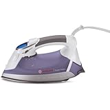SINGER Expert Finish 1700 Watt Anti-Drip Steam Iron with Brushed Stainless Steel Soleplate, LCD Electronic Settings and Smart Auto-Off