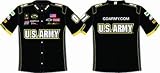 Mark Martin US Army Nascar Pit Crew Shirt