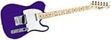 Squier by Fender Affinity Series Telecaster Electric Guitar, Metallic Blue Maple Fretboard