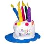 Felt Birthday Cake With Candles Hat