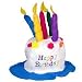 Felt Birthday Cake With Candles Hat