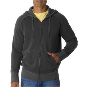 Buy 1564 Chouinard Adult Heavyweight Frayed Full-Zip Hooded Sweatshirt by Chouinard