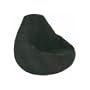 American Furniture Print and Plush Adult Bean Bag, Black Cord