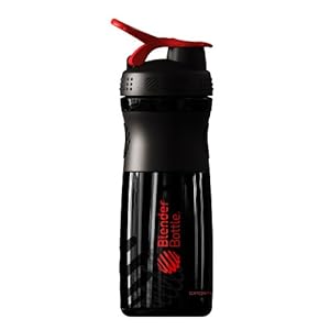 BlenderBottle 28-Ounce Sport Mixer Black/Red