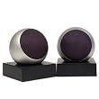 2-Piece 3W Ball Speaker Set (Black/Silver)