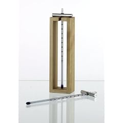 Teethermometer, Thermometer f�r Tee mit St�nder aus Kirschbaum ge�lt