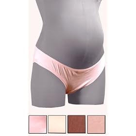 Motherhood Maternity: 4 Pack Solid Fabric Maternity Bikini Panty