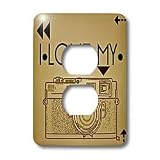 Kike Calvo photo Illustrations Rangefinder Camera - Picture of a Rangefinder Camera - Light Switch Covers - 2 plug outlet cover