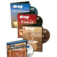 KREG JIG - DELUXE 4 PACK DVD'S