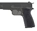 Hogue Browning Hi Power Grips G-10 Solid Black