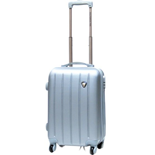 CalPak LKB1020 Klub Lightweight Hardside Carry-On Luggage Color: Silver