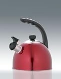 Search : Creative Home Rhapsody 2.1 Qt Stainless Steel Whistling Tea Kettle - Metallic Cranberry