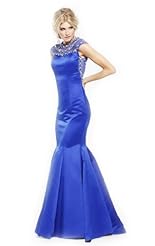 Toddler Crystal Applique Lace Beaded Crystals Floor Length Chiffon/Taffeta/Tulle Pageant Dress 