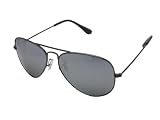 Aviator Sunglasses with Mirrored Lenses by