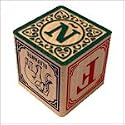 Spanish Wooden Alphabet Blocks