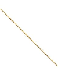 10K Gold 1.3mm Box Chain 16"