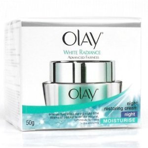 Olay White Radiance Advanced Fairness Cellucent Night Restoring Cream 50g.