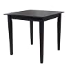 Target Marketing Systems Udine Breakfast Table, Black